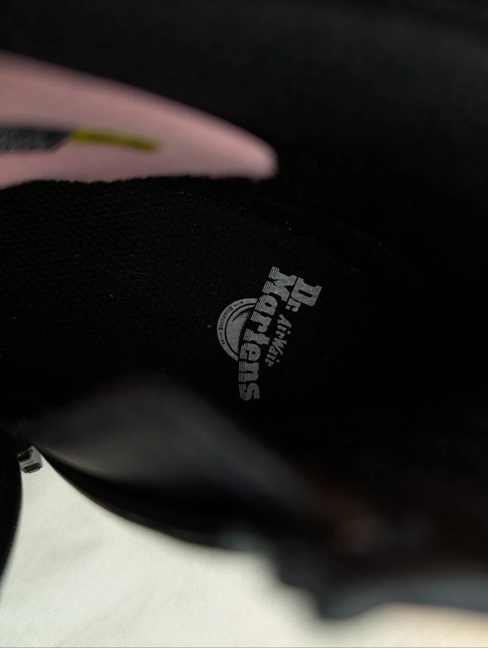 Dr. Martens 1460 8-Eye Patent Boot - Little Kid - Pale Pink Size 3 NWOB